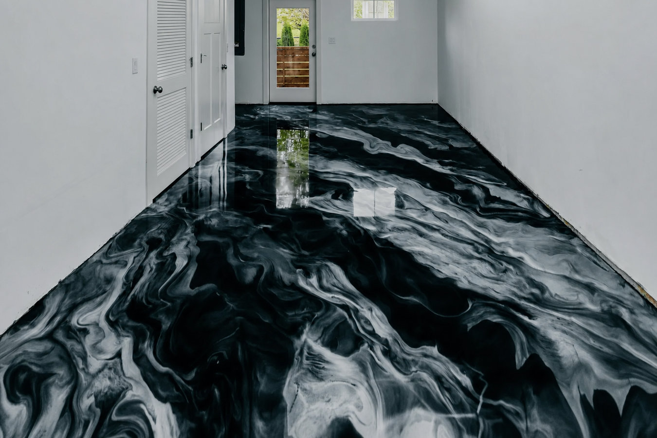 Metallic Epoxy Flooring in Parkland, FL